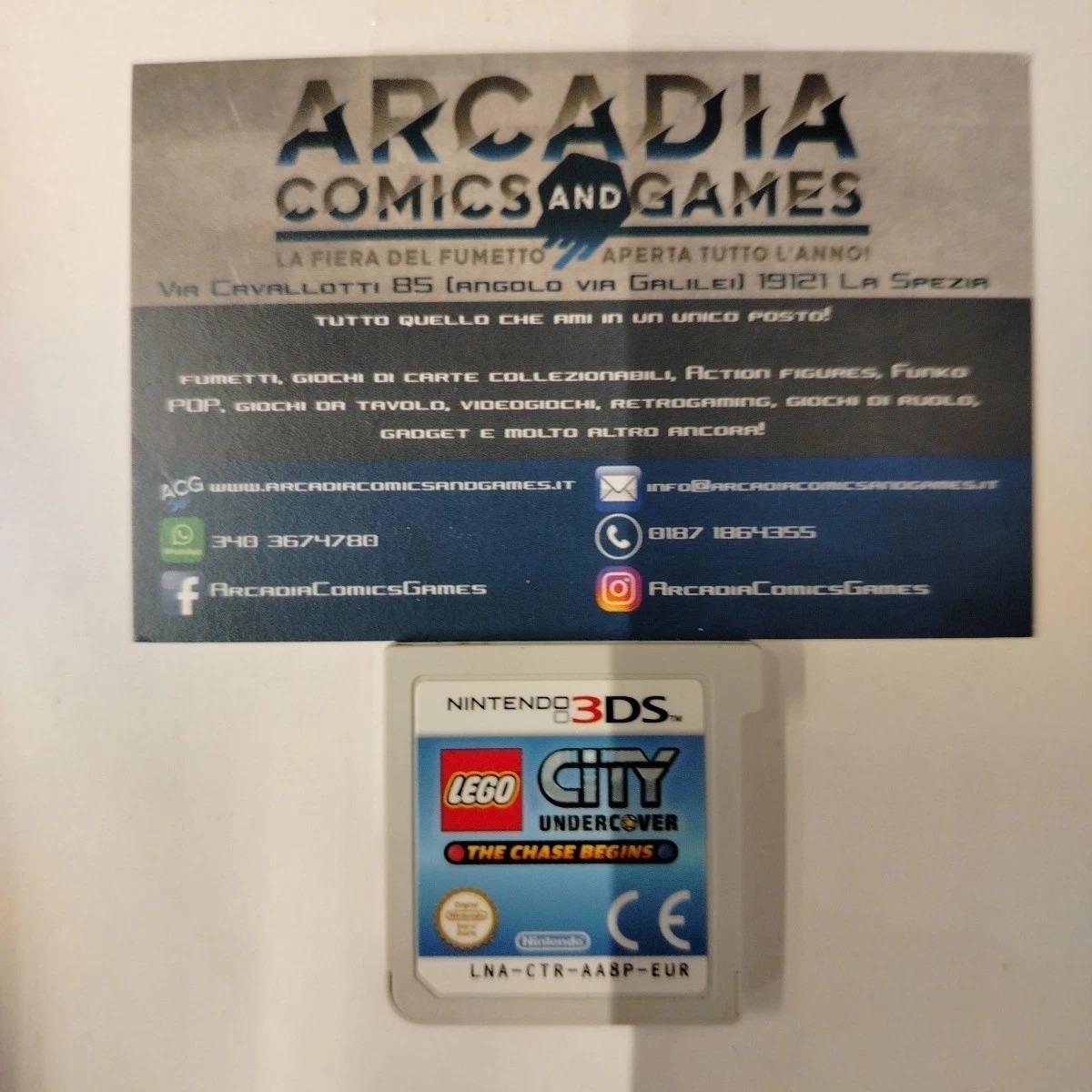 Lego City Undercover The Chase Begins 3DS Nintendo Solo Cartuccia